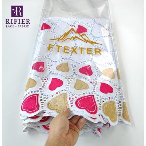 White Color 5 Yards Bazin Riche Brode Lace Fabrics Senegal Gambia Women Wedding Evening Party Dress Stones Basin Laces Material