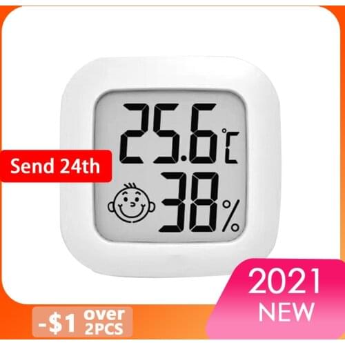 Household Temperature Moisture Meter Baby Room Indoor Precision Thermometer Electronic High Precision Living Room Wet and Dry De