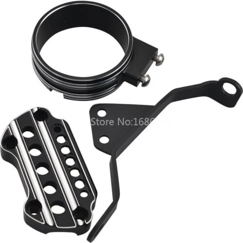 Motorcycle Instrument speedometer Bracket Case Housing Side Mount Relocation Cover For Harley Sportster XL883 XL 1200 2004-2019