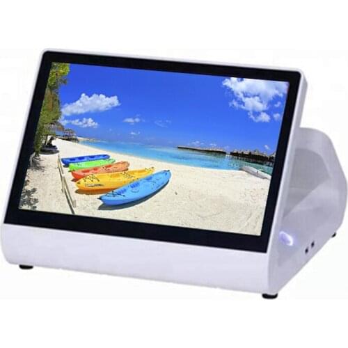 EPOS PC computer pos terminal hardware cash register high quality pos system 12 inch capacitive with VFD point of sale