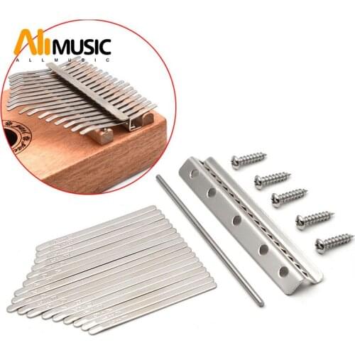Kalimba 17 Key DIY Thumb Piano keys Lettering Replacement Parts (17 keys)