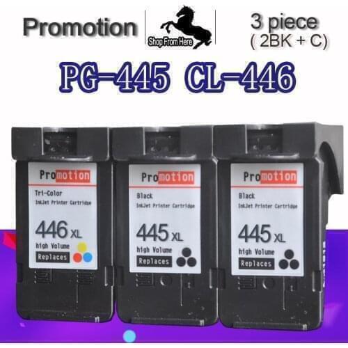 For Canon iP2840 iP 2840 Cartridge High Capacity Black Pixma Printer Ink PG 445 PG445