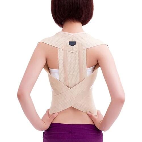 Posture Correction Waist Shoulder Chest Back Support Brace Corrector Belt for Women Men Size S/M/L/XL