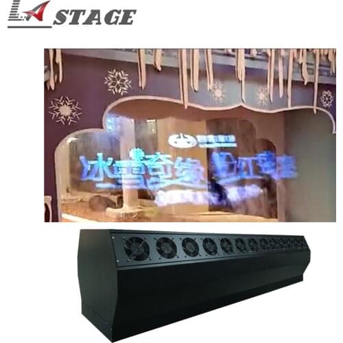 Best Selling Rental Business Ultrasonic Fog Screen Small 1-3.5M 3D fog