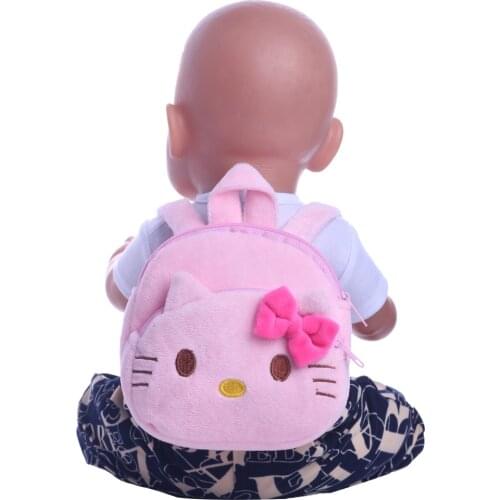 Doll Backpack Cat Cute For 18 Inch American&43Cm Baby New Born Doll Accessories Girl`s Toy For Baby Birthday Festival Gift