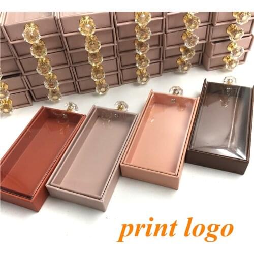New Eyelash Packaging Boxes Design 3d Faux Mink Natural Fake Lashes In Bulk Wholesale Full Strip Eyelashes Custom Logo Available