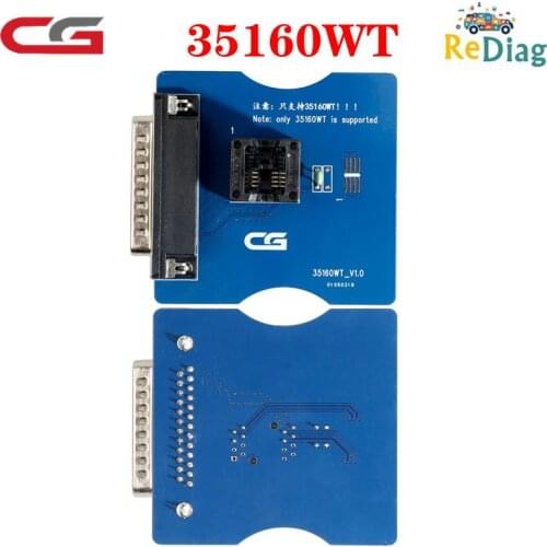 Original 35160WT Adapter Modify the Mileage Solve the Red Dot Problem Works CGDI CG Pro 9S12 Key Programmer No Need the Emulator