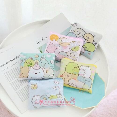 1 Pc Cute Cartoon Sumikko Gurashi folding eco-friendly shopping bag