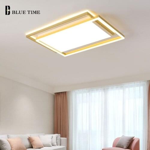 LED Modern Ceiling Light for Living Room Bedroom Dining Room Kitchen Decor Lights Indoor Lighting Ceiling Lamps Square Rectangle