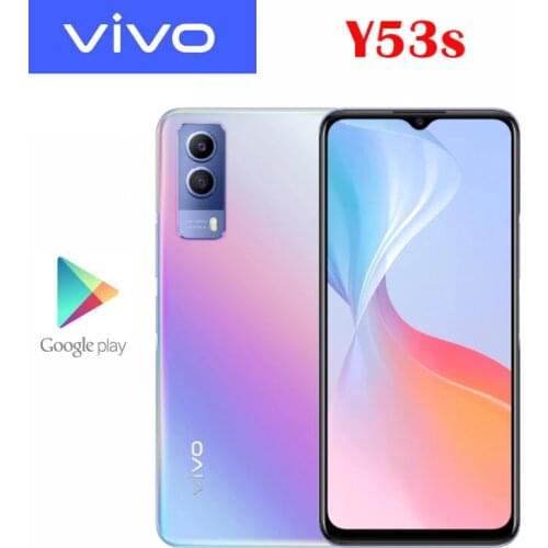 Original New Official VIVO Y53s 5G Cell Phone Snapdragon480 6.58inch LCD 90Hz 64MP Camera 5000Mah 18W Fast Charge Android 11
