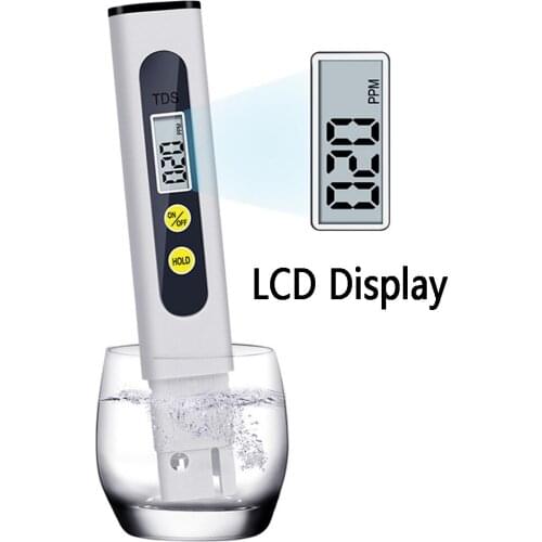 High Accurate TDS Meter Tester Portable TDS Meter Tester Pen With ATC Measuring Water Quality Purity Test Tool For Aquarium Pool
