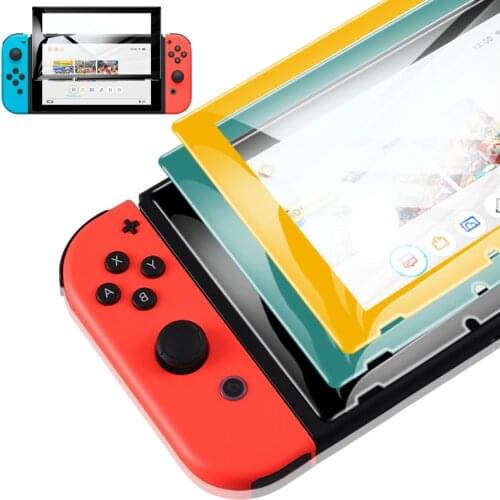 Tempered Glass Touch Screen Protector Protective Film Full Cover Guard for Nintendo Lite NS Mini Nintend Switch Case Accessories