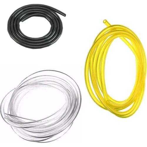1m 2x3.5/2.4x4.8/2.5x5/3x5/3x6mm Petrol Fuel Gas Line Pipe Hose Petrol Line Oil Gas Resistant for Trimmer Chainsaw Saw Blower