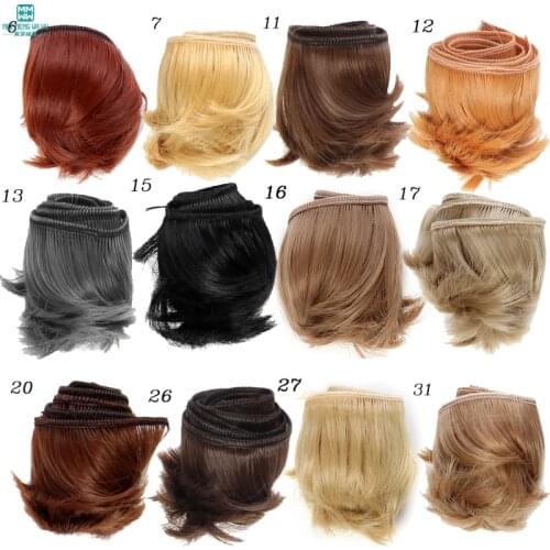 1pcs 5cm*100CM Bangs hairstyle modification For 1/3 1/4 1/6 BJD /SD DIY Dolls Accessories
