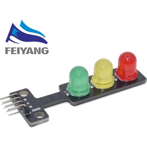 10pcs LED traffic lights light-emitting module digital signal output Traffic light module