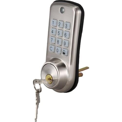 Promotion! Cheap Smart Home Digital Door Lock, Waterproof Intelligent Keyless Password Pin Code Door Lock Electronic Deadbolt Lo