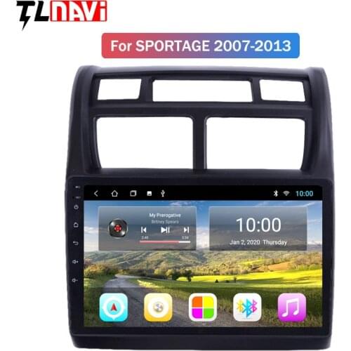 2G RAM 9 Inch Android 10 Car Dvd Gps Player For KIA Sportage 2007-2013 built-in Radio Video Navigation Bt Wifi
