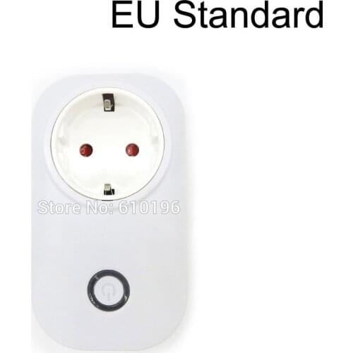 Aihasd S20 Sonoff WiFi Wireless APP Remote Control Intelligent Socket Timer Switch for Smart Home EU Standard