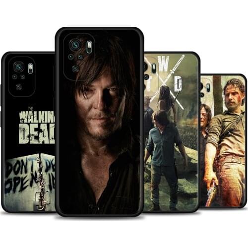 Hot TV The Walking Dead Soft Funda for Redmi K40 Plus 9A 9C 9T Coque Phone case For Redmi Note 10 Pro Max 9 9s 9t 8t 7 Cover