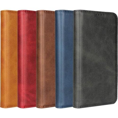 For Samsung A50 Case Cover Leather Luxury Calf Magnetic Flip Wallet For Samsung Galaxy A50 A30 A20 A10 M10 A750 Case Funda Coque