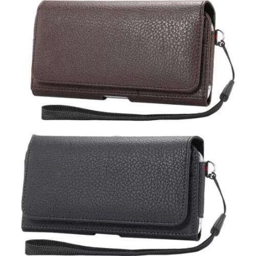 Belt Clip Leather Pouch Waist Bag Phone Cover for SANTIN Dante E717 B225 Galza Candy Case