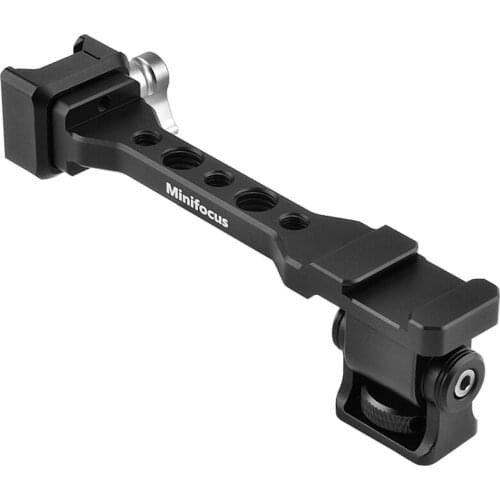 Camera Monitor Mount with NATO Clamp Adjustable Monitor Extended Mounting Bracket Compatible for DJI RS 2 / RSC 2 Monitor arm