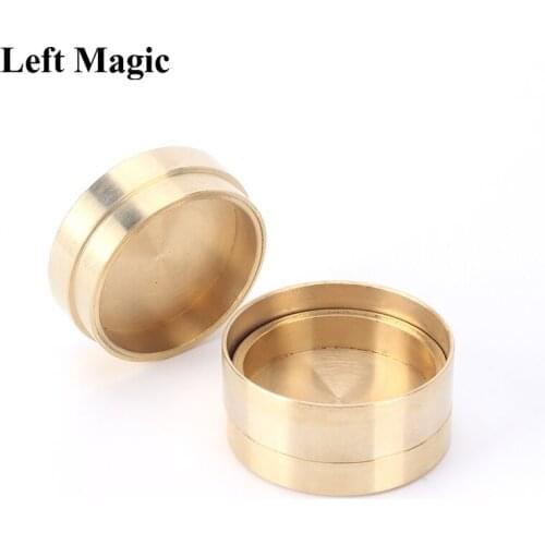 Copper Dynamic Coins (US Half Dollar Size ) Magic Tricks Fly Coin Maney Magic Props Close Up Street Coin Money Magic