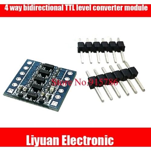 10pcs 4 way bidirectional TTL level converter module /3.3V-5V 5V-3.3V IIC UART SPI conversion module