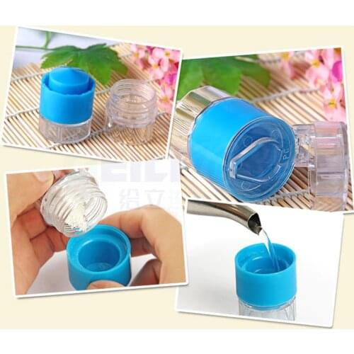 NHBR Portable 4 Layer Powder Tablet Pill Grinder Powder Cutter Medicine Splitter Box Storage Breaker Slicer