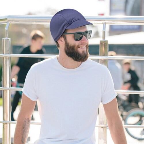 Solid Color Cycling Cap Mesh Outdoor Riding Sun Protection Running Sports Hat Biking Portable Dustproof Cycling Parts