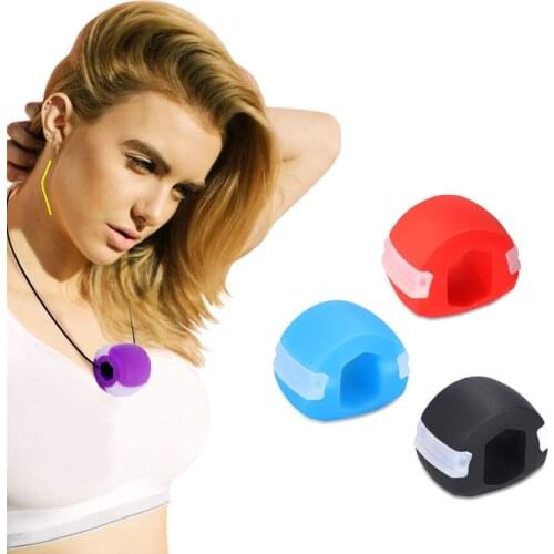 Jawline Training Jaw Chew Neck Double Chin Slimming Thin Face Fitness Ball Facial Muscle Activate Exerciser Pop N Mouth Masseter
