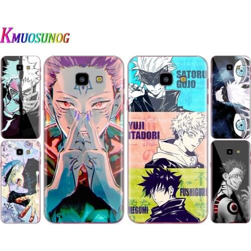 Transparent Cover Cartoon Anime Jujutsu Kaisen For Samsung Galaxy J8 J7 J6 J5 J4 J3 J2 Duo Prime Plus Core 2018 Phone Case