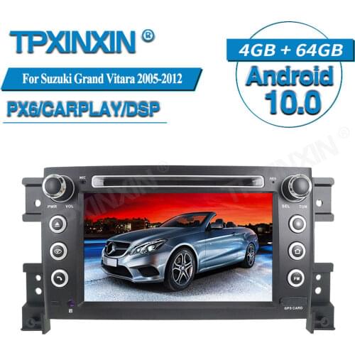 PX6 For Suzuki Grand Vitara 2005-2012 Android Car Multimedia Player GPS Navigation Audio Stereo Screen Head Unit Tape Recorder