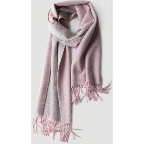 New Warm Thick Cashmere Scarf 100 Winter Women 2019 Luxury Brand Fashion Femme Wool Scarfs For Ladies Stoles Maxi Pashmina Men