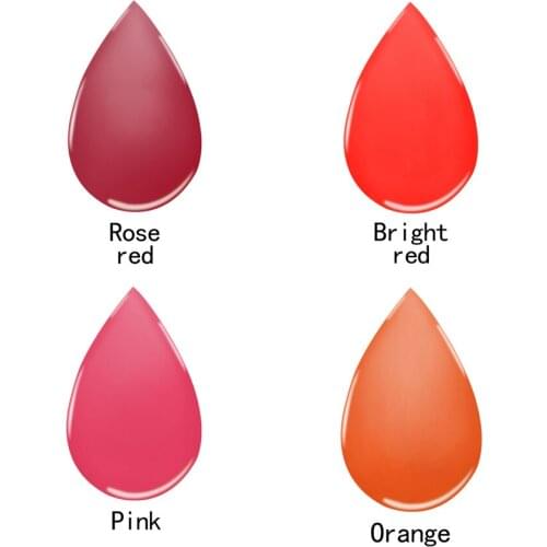 Tattoo Ink 4Pcs PCD Pigment Set Lip Permanent Makeup Embroidery Microblading Body Art Beauty Tattoo Manual Pen Needles Supply