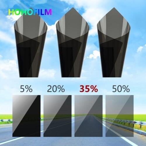 HOHOFILM 50cmx500cm 35%VLT Window Tint Solar Tint Auto Window Film Solar Protection Film 99% UV proof Privacy