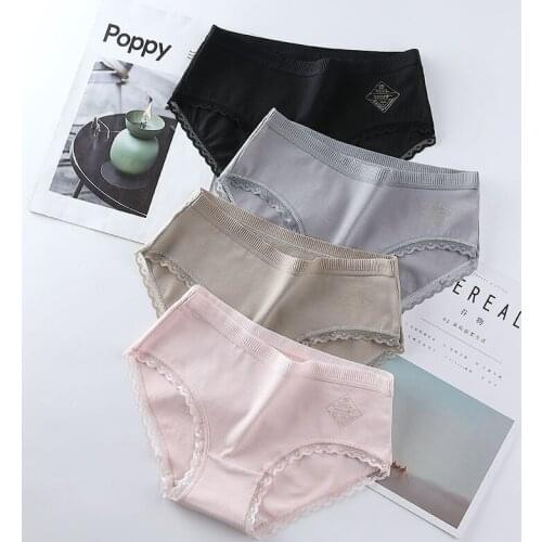 Seamless Women Cotton Underwear Sexy Pants Womens Clothing Brief Introductio Sexy Pants Pink Kawaii Panty Culotte Femme Panties