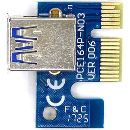 USB 3.0 PCI-E1X PCI-Express X1 Riser Card Mining Adapter Card usb hub usb 3.0 hub usb hub 3.0 hub usb