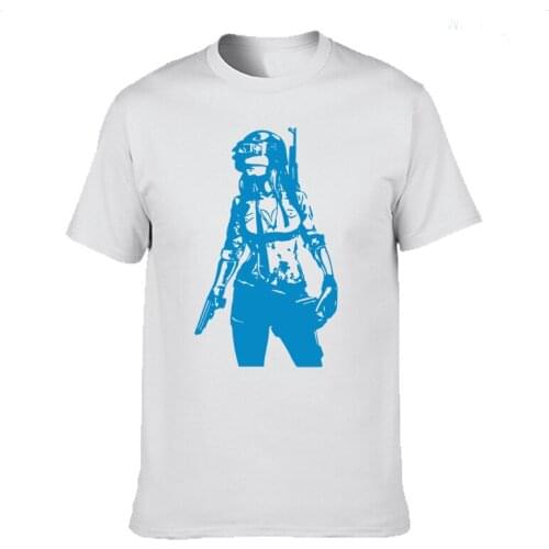 Fun Summer PUBG Corporation Game T Shirt Casual t shirt Men 100% Cotton Short Sleeve Vintage Big Size Tops Tees XS-3XL