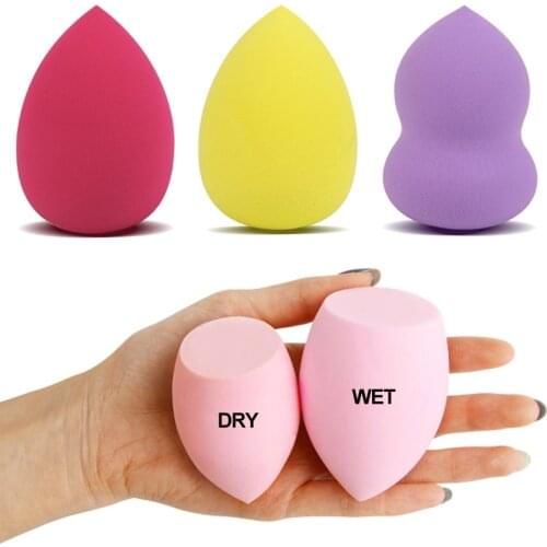 1pcs Soft Cosmetic Puff Makeup Sponge Powder Puff for Smooth Liquid Foundation Concealer Cream Blending Face Make Up Tools