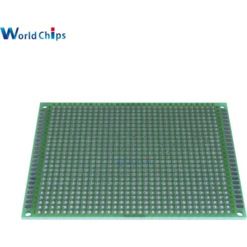 10Pcs 7x9 7*9cm Double Side Prototype PCB Tinned Universal Board Experimental Plate Circuirt Hole Bread Board