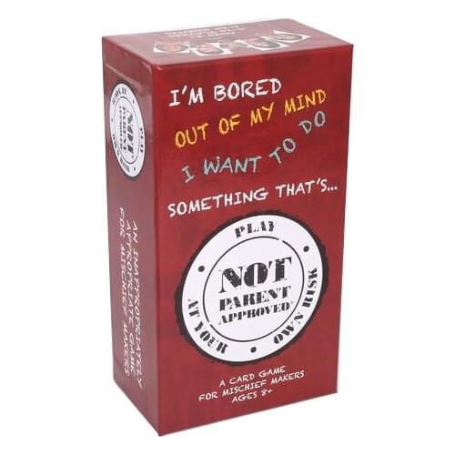 455 Cards Not Parent Approved Childrens Board Games Cards Things That Parents Are Not Allowed To Do Friends Party Cards Toys