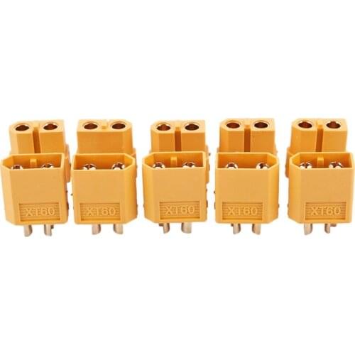 5 x Pairs RC XT60 Male & Female PAIR Battery Connector + Heat Shrink