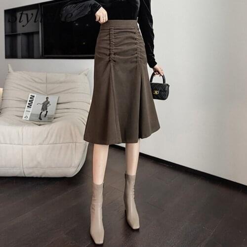 Aelegantmis Midi Pencil Skirts