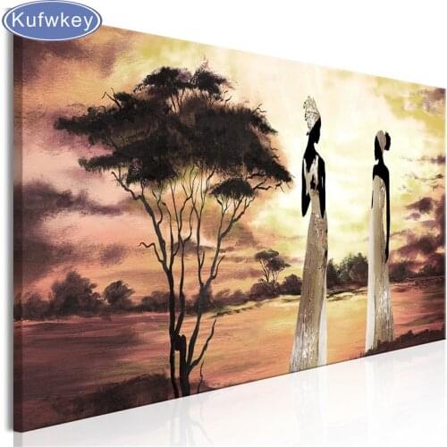 5D DIY Diamond Painting Full Square/Round African Goddesses Embroidery Sale Picture Rhinestone Diamond Mosaic Home Decor