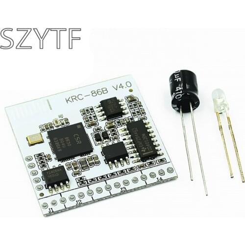 Bluetooth 4.0 High Quality Stereo Wireless Audio Signal Receiver Module Dual Channel Speaker Module KRC-86B