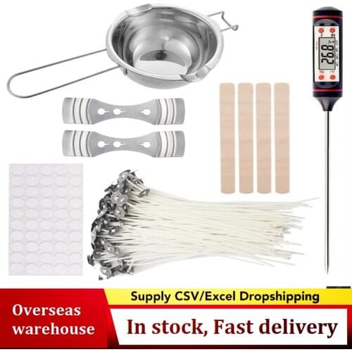 DIY Candle Crafting Tool Kit,DIY Candles Craft Tools Candle Wick Candle Making Tool Suitable for Beginner Candle Making
