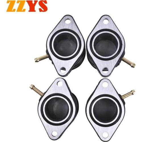 400CC Motorcycle Carburetor Intake Manifold Pipe Interface Adapter Joint Glue For YAMAHA XJR400 XJR 400 Air Inlet Interface pipe