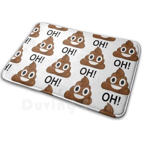 Oh Shit! Merch Soft Non-Slip Mat Rug 2632 Carpet Cushion Oh Shit Podcast Live Chats Oh Shit Tara Maruf Ohshit Live