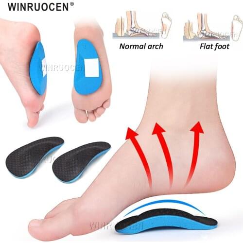 Professional Insole EVA Orthotic High Arch Support Insoles Pad 3D Arch Support Flat Feet Women Men Orthopedic Foot Pain Unisex
